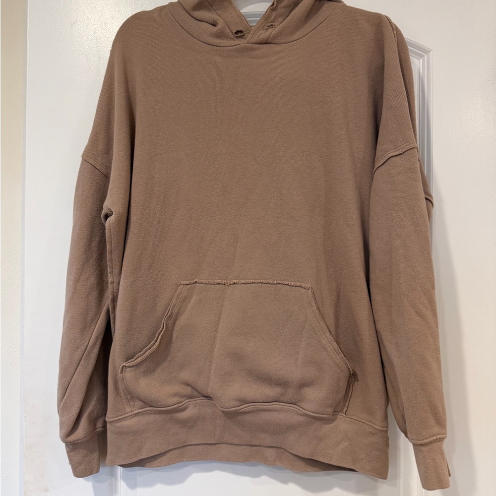 Women’s Tan Hoodie Sweate